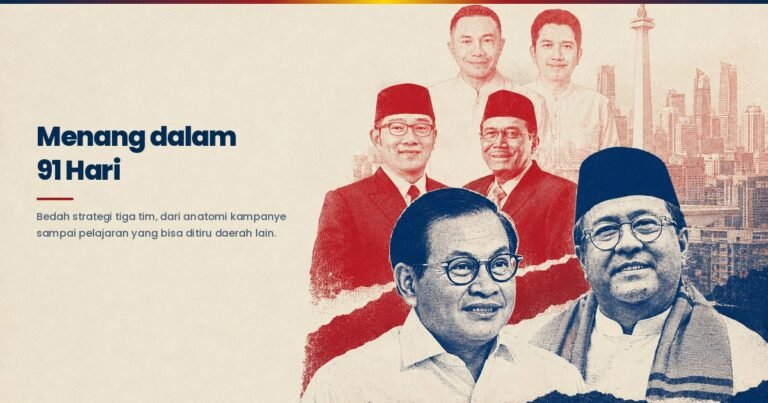 Bagaimana Pramono Anung dan Rano Karno Menang Cuma dalam 91 Hari di Pilkada Jakarta 2024