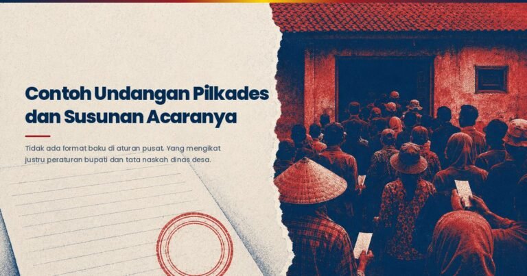Contoh Undangan Pemilihan Kepala Desa dan Susunan Acaranya