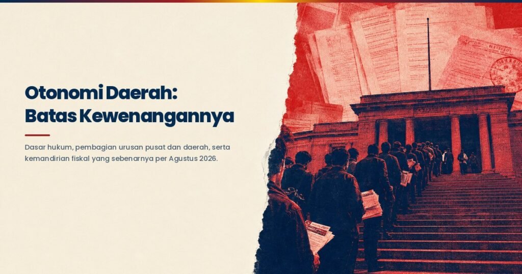Kantor pemerintah daerah yang menjalankan urusan otonomi daerah bersama DPRD setempat