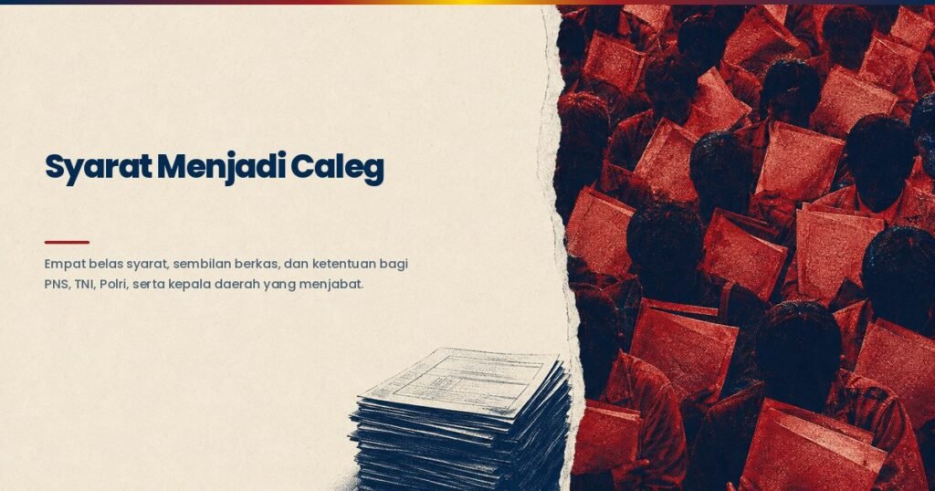 Dokumen syarat menjadi caleg disiapkan sebelum diserahkan ke pengurus partai politik