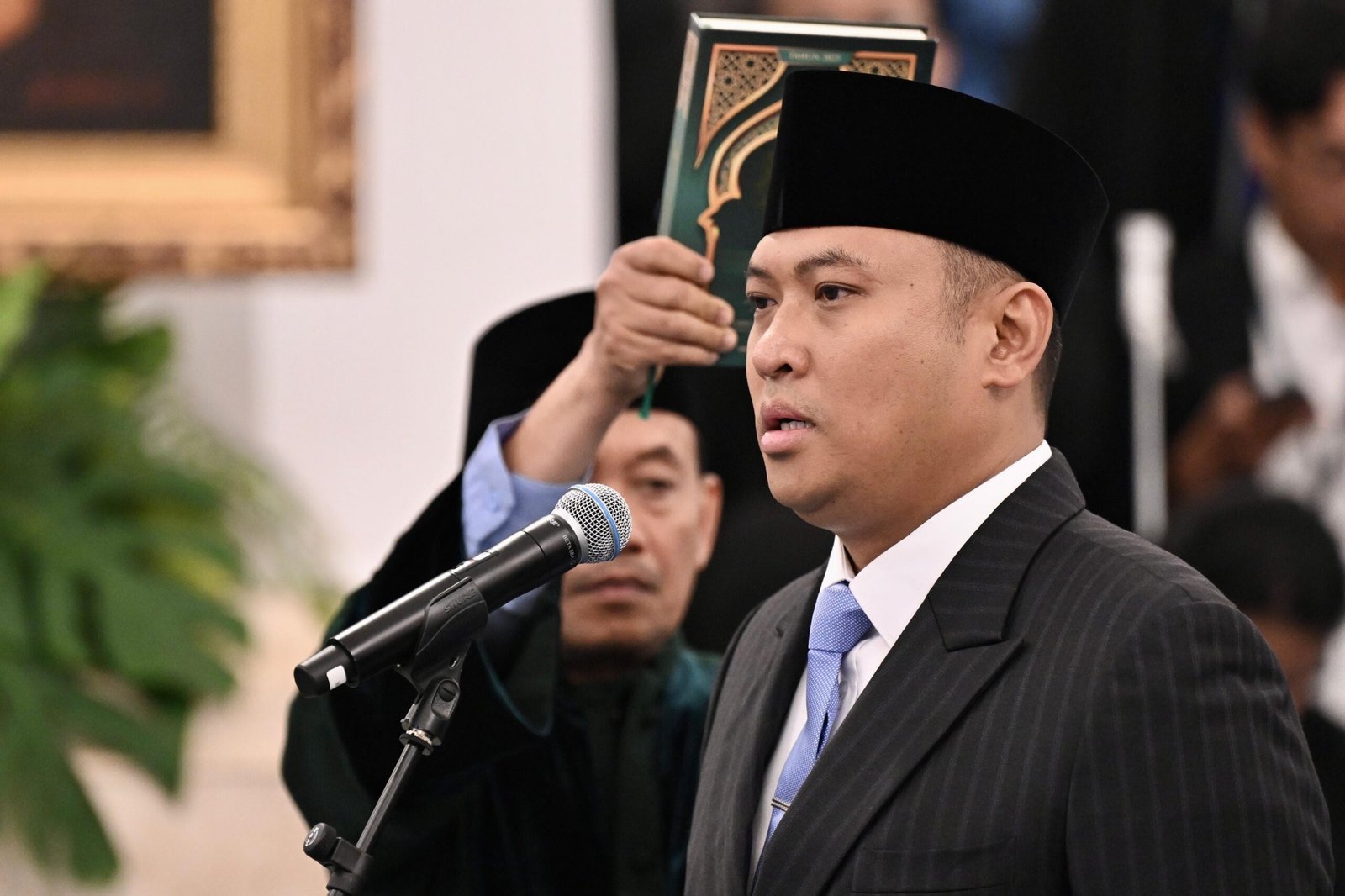 Pelantikan Sudaryono sebagai Kepala Badan Gizi Nasional di Istana Negara