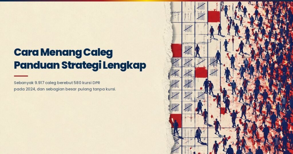 Cara Menang Caleg dan tim pemenangan menyusun strategi kampanye di daerah pemilihannya