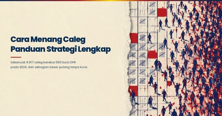 Cara Menang Caleg dan tim pemenangan menyusun strategi kampanye di daerah pemilihannya