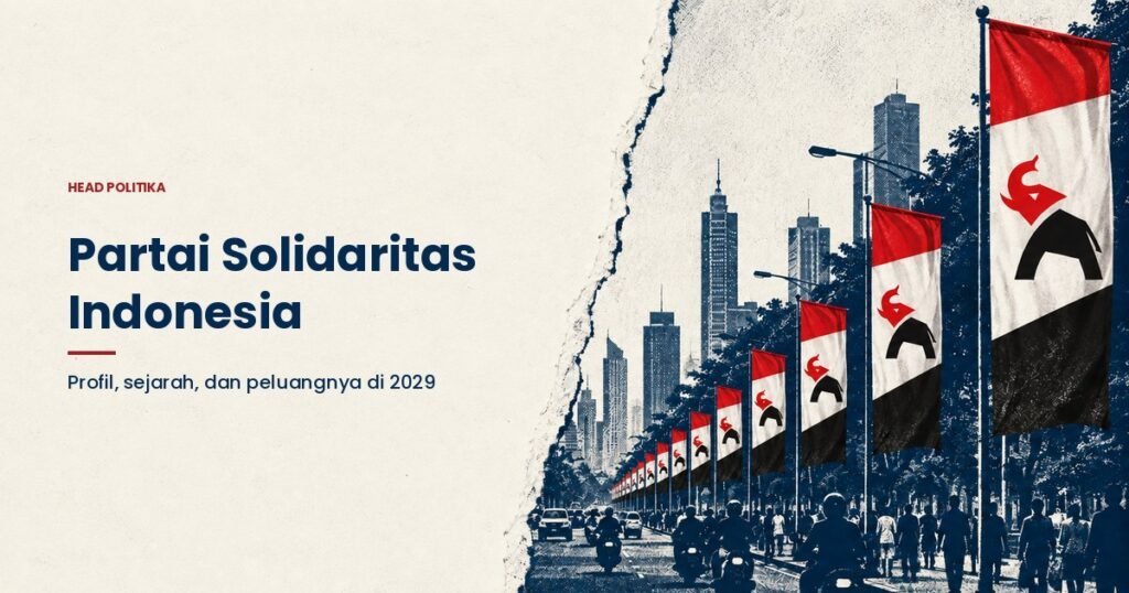 Profil Partai Solidaritas Indonesia, dari pendirian sampai hasil Pemilu 2024, kepengurusan Kaesang, gelombang kader baru, dan peluangnya menembus ambang parlemen 2029.
