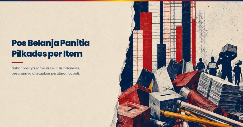Rincian pos belanja panitia pilkades disusun sebelum diajukan kepada bupati melalui camat
