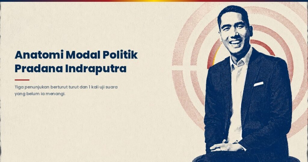Pradana Indraputra dalam forum kebijakan energi, menandai perannya sebagai figur muda di lingkar kekuasaan