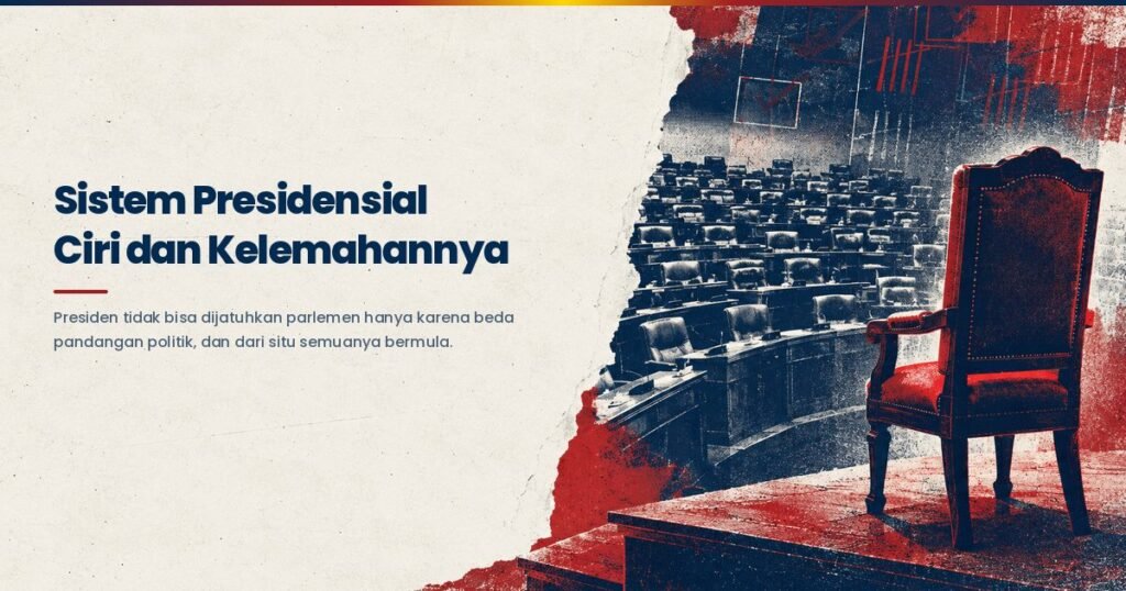 Bagan hubungan presiden dan parlemen dalam sistem presidensial